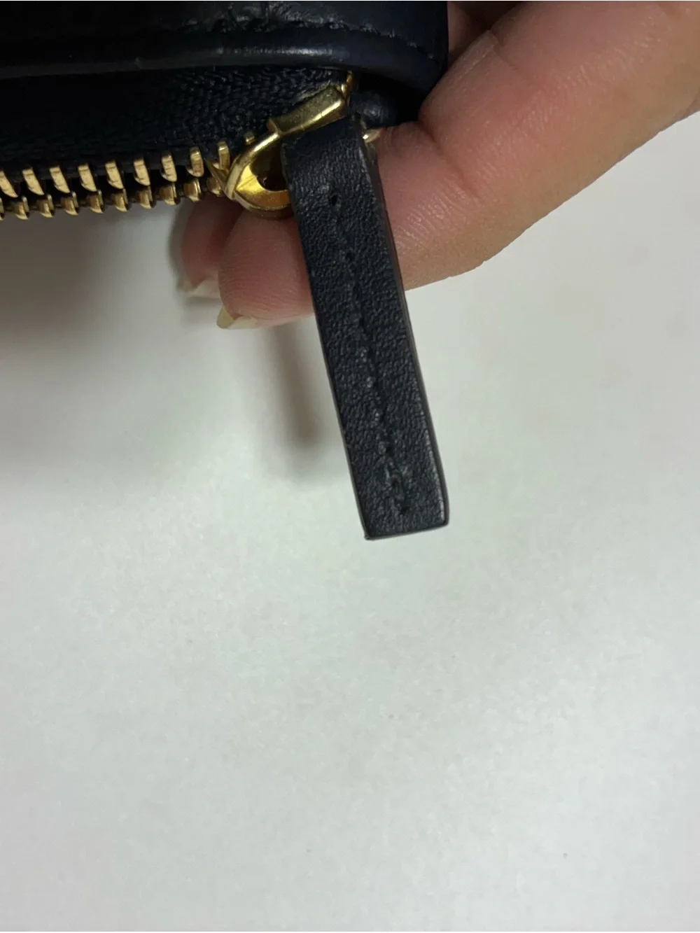 Gucci Black Embossed GG Continental Card Holder Wallet